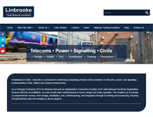 Tablet Screenshot of linbrooke.co.uk